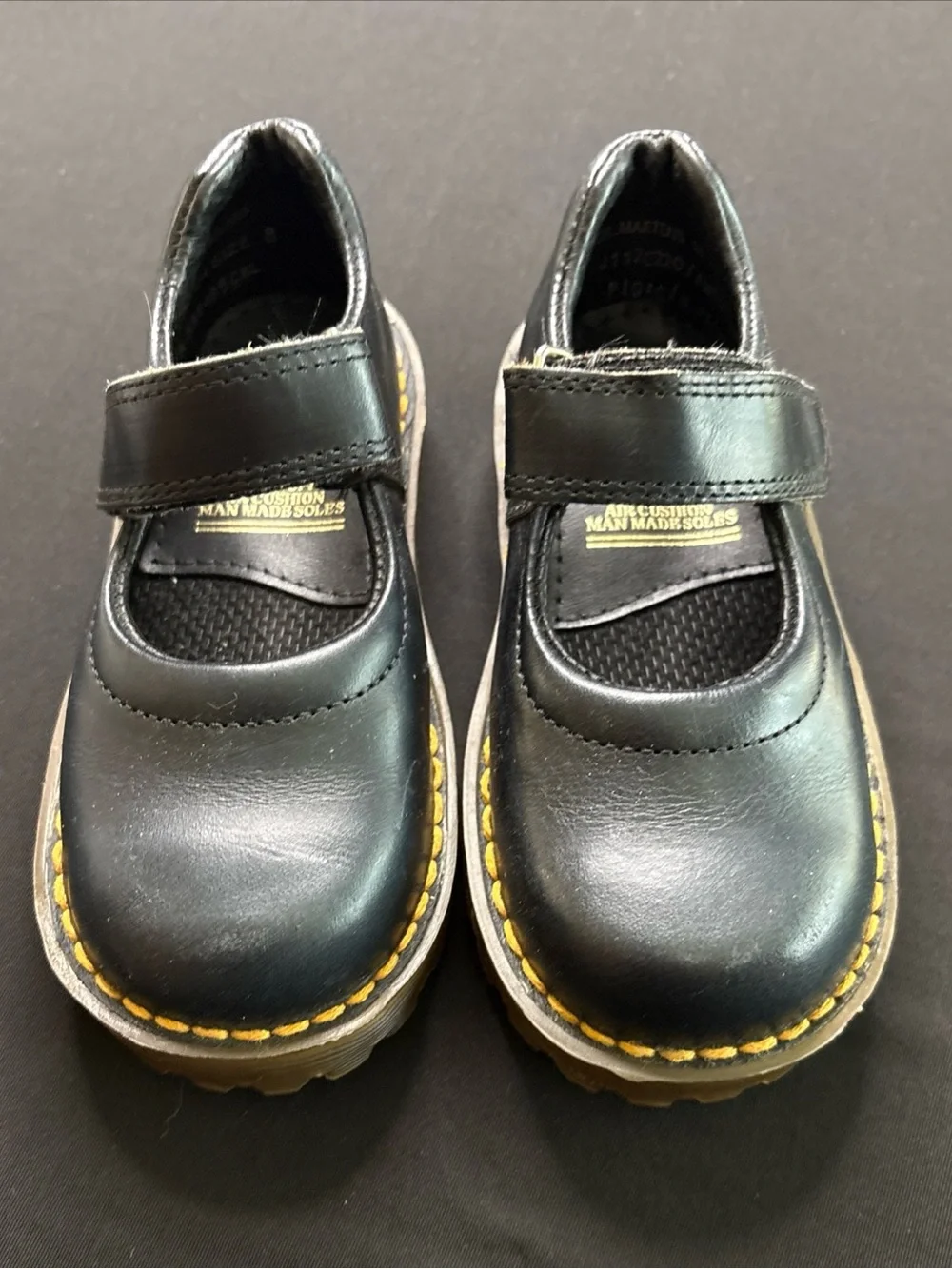 Kids NWO tags  Dr. Martens Mary Jane Shoes Strap Shoes  Black Size US 8 Girls